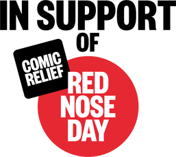 Comic Relief Red Nose Day in support of logo